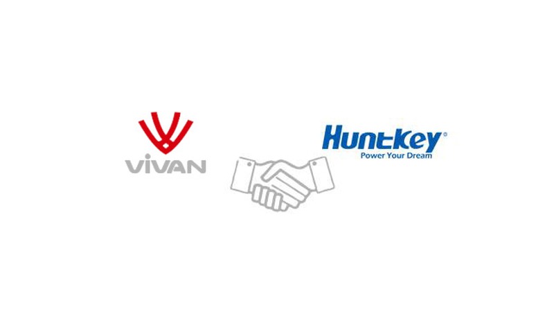 Huntkey Cooperates with VIVAN